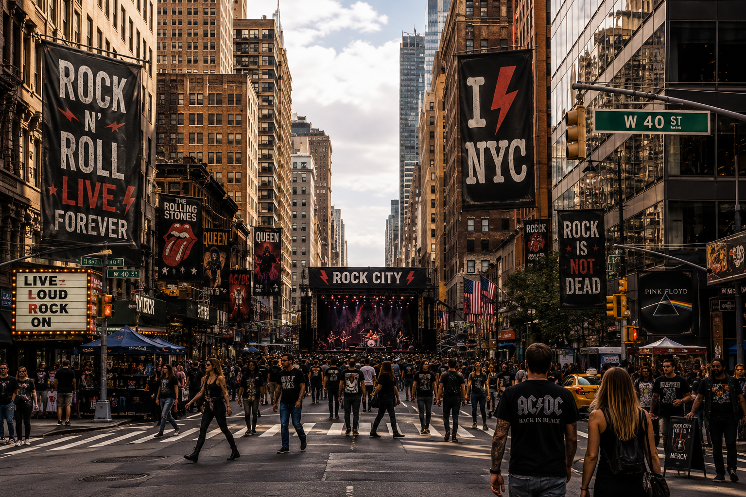 Rock Concerts in NYC 2026-2027